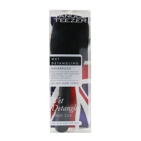 TANGLE TEEZER - The Wet Detangling Hair Brush - # Black Gloss (Large Size)    TLWD-BB-011019 1pc