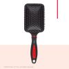 Revlon Essentials Paddle Hair Brush with Nylon Bristles, Rubberized Grip â€“ Color May Vary