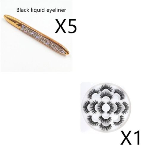 False Eyelashes Self-adhesive Eyeliner Multicolor False Eyelashes Self-adhesive Eyeliner Multicolor
