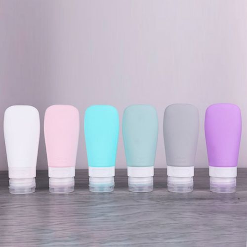 1Pc Reizen Cosmetica Flessen Silicagel Mini Lege Container Huidverzorging Douchegel Shampoo Potten Gereedschap Draagbare Extrusie Bottelen