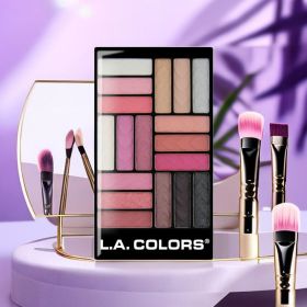 L.A. COLORS 18 Color Eyeshadow (Color: Diva Glam)