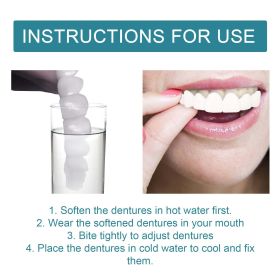 EELHOE Adjustable Buckle Denture, Temporary Fillings Interdental Fillings Orthodontic Denture Kits (Quantity: 1pc)