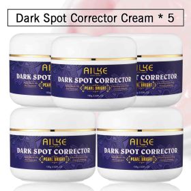 AILKE Glutathione 5-in-1 Women Skin Care Kit, With Body Lotion, Serum, Dark Spot Removal Cream, Body Cream, Brightening Soap (Color: 5 pack Cream)